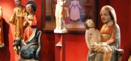Statues du Musée sacrée de Monêtier le Bains
